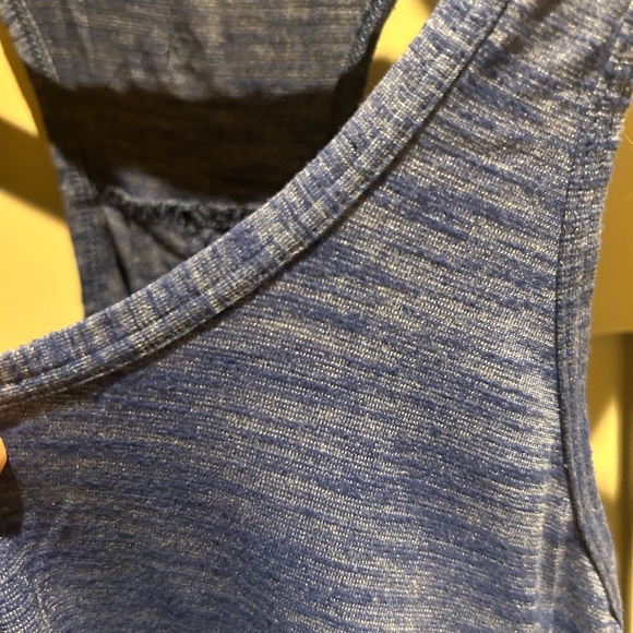 Heathered blue lululemon top - Picture 2 of 3